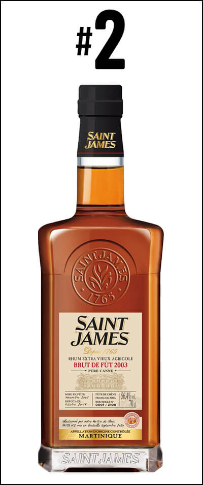 SAINT JAMES BRUT DE FÛT 2003 BATCH 2